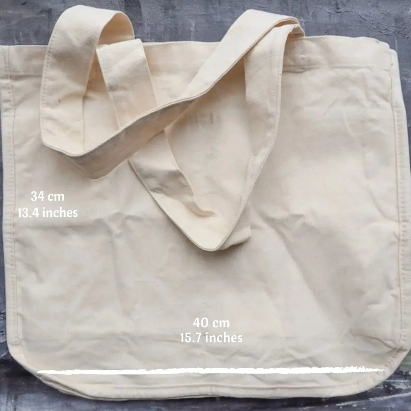 Reusable Multi-pocket Tote Bag (100% cotton)