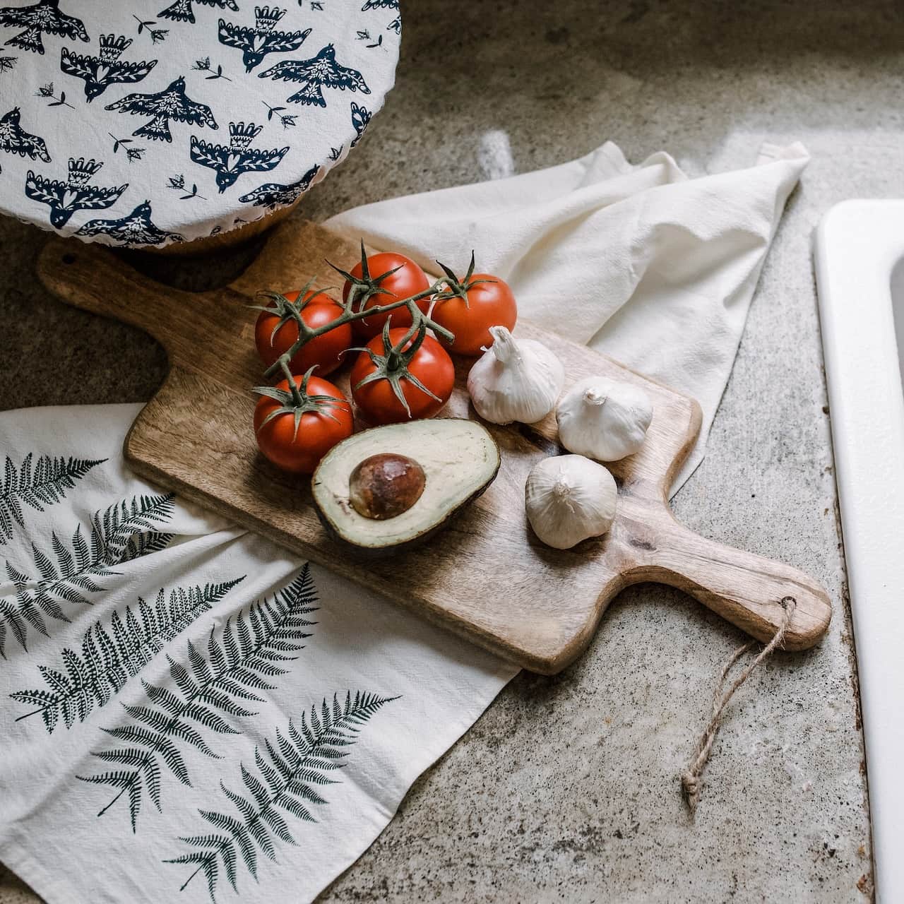 Organic Cotton Kitchen Tea Towel