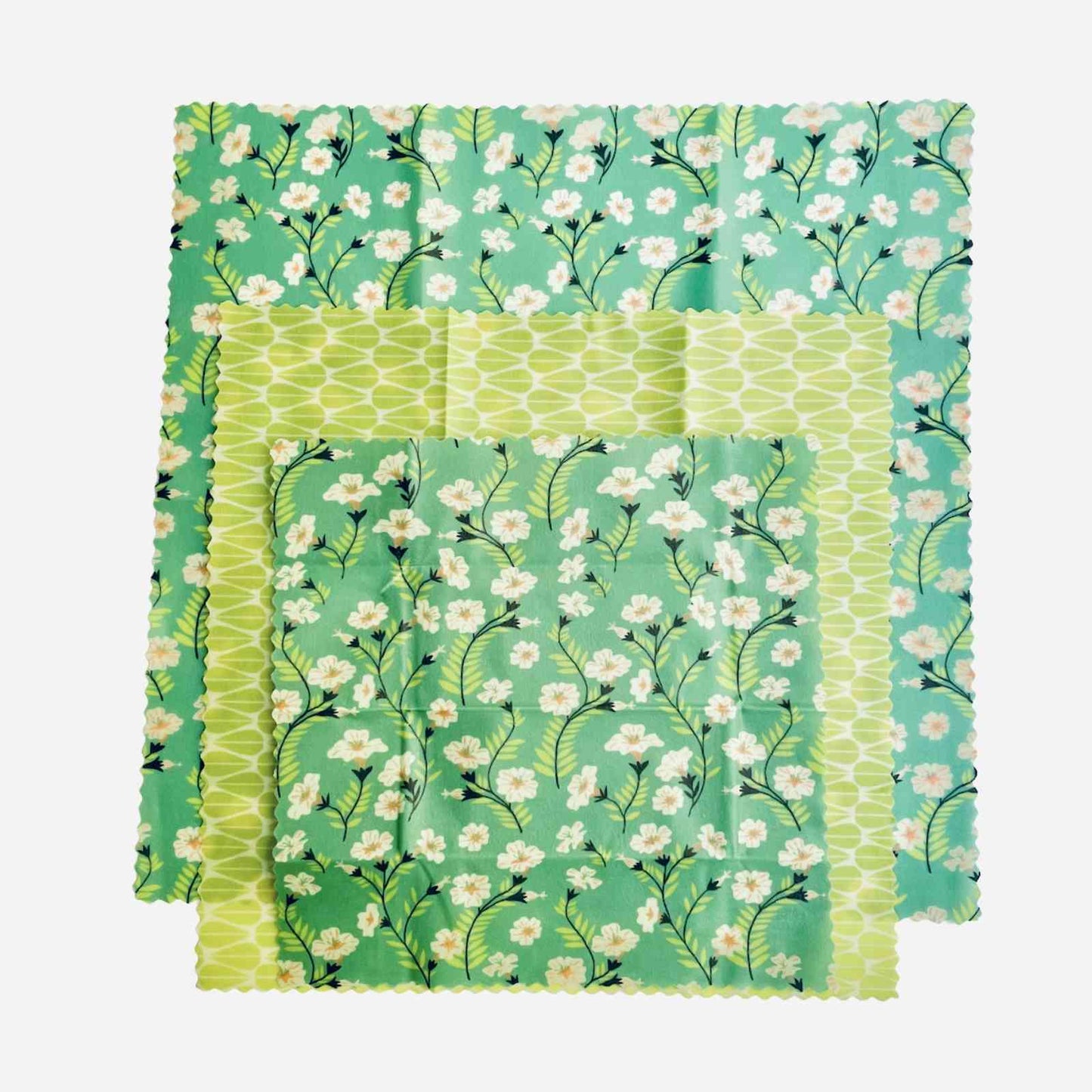 Beeswax Wraps Multipack (Set of 3) - Petunias