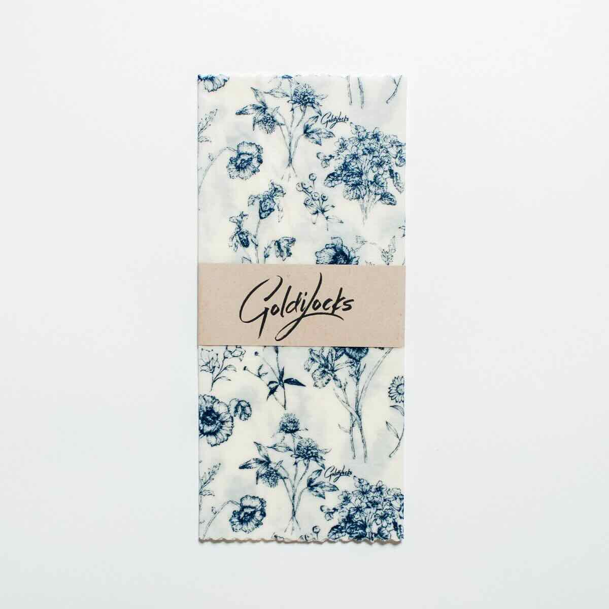 Beeswax Food Wraps: Vintage Botany Single Medium