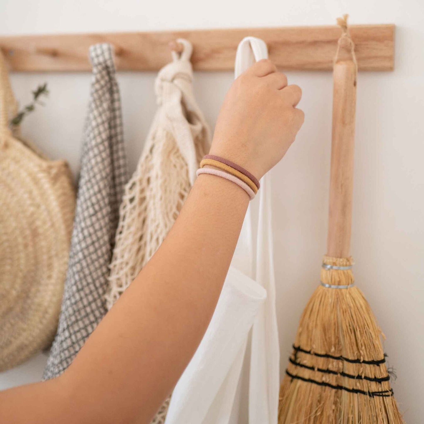 Plastic Free Round Mondo Hair Ties (Set of 8)