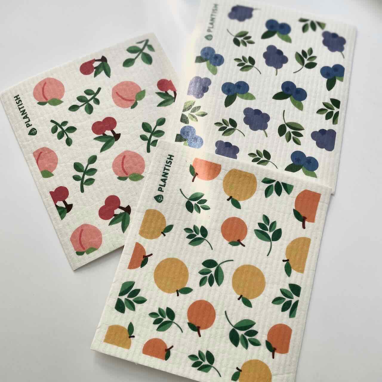 Swedish Dishcloths -  Fruity Cuties