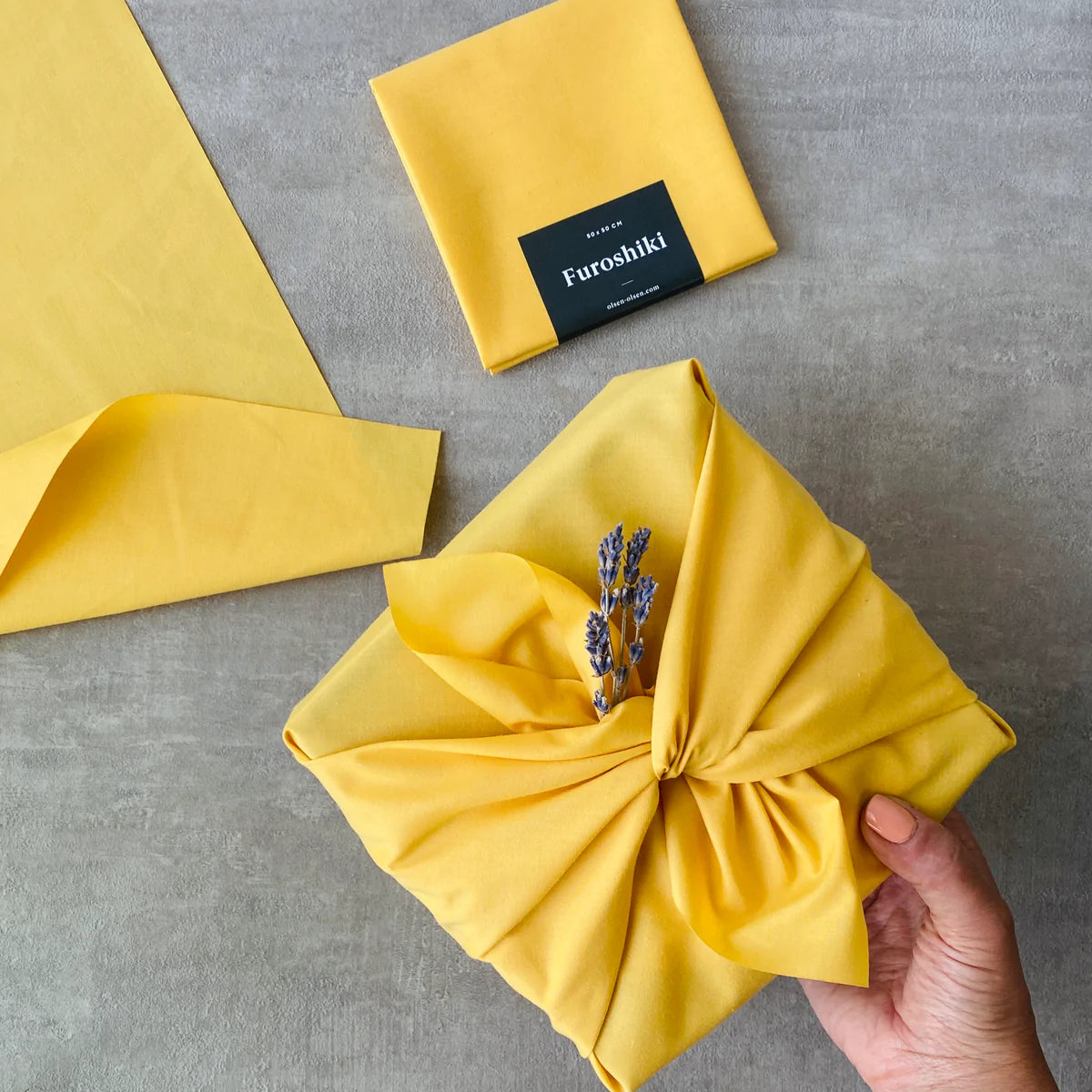 Furoshiki reusable gift wrapping cloths - Small