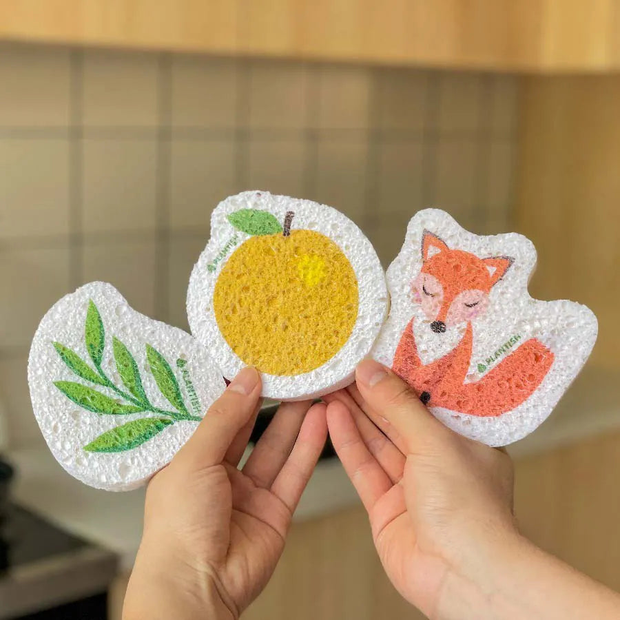 Natural Sponges - Dishwashing Pop Up Sponges