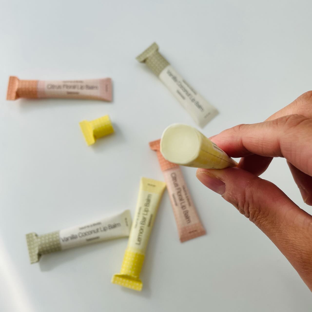 All Natural Beeswax Lip Balms