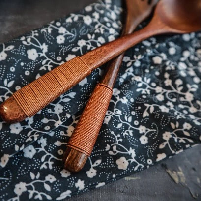 Travel Utensil Kit - Spoon + Fork Set