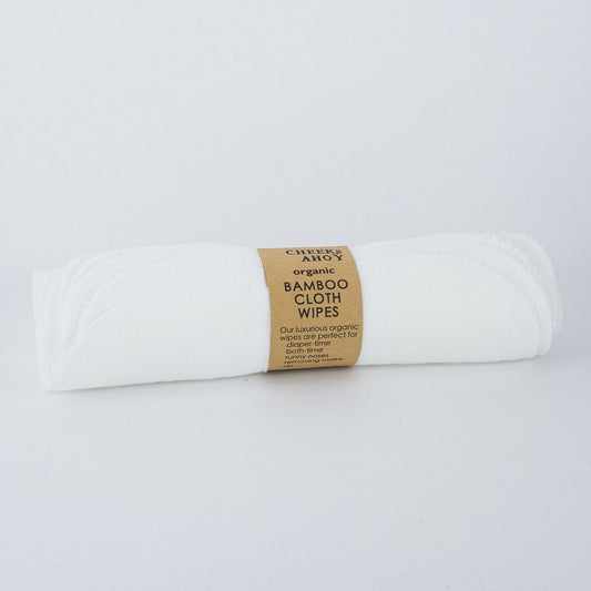 Bamboo Cloth Wipes (6-pack)