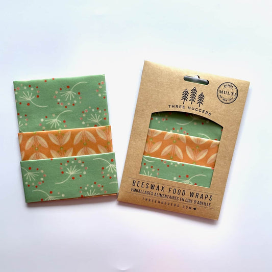 Beeswax Wraps Multipack (Set of 3) - Fireworks