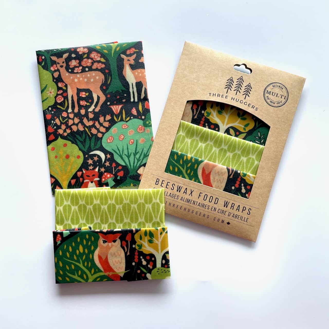 Beeswax Wraps Multipack (Set of 3) - Summer Time