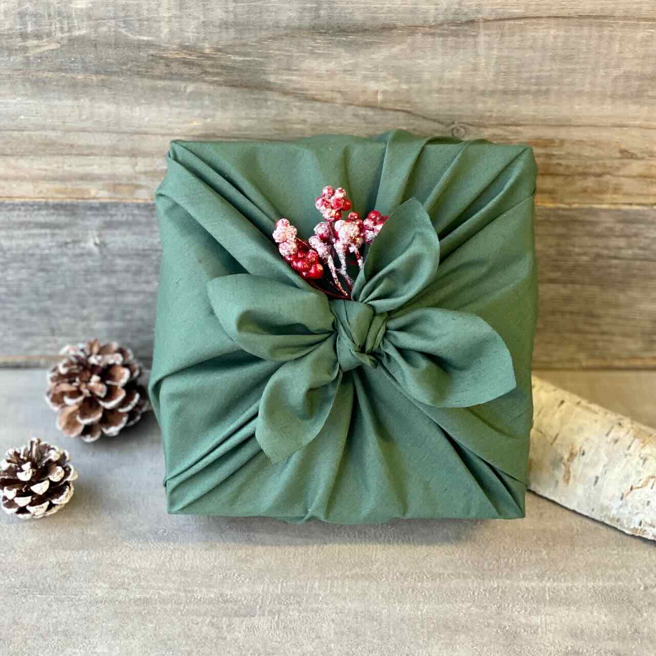 Furoshiki reusable gift wrapping cloths - Small