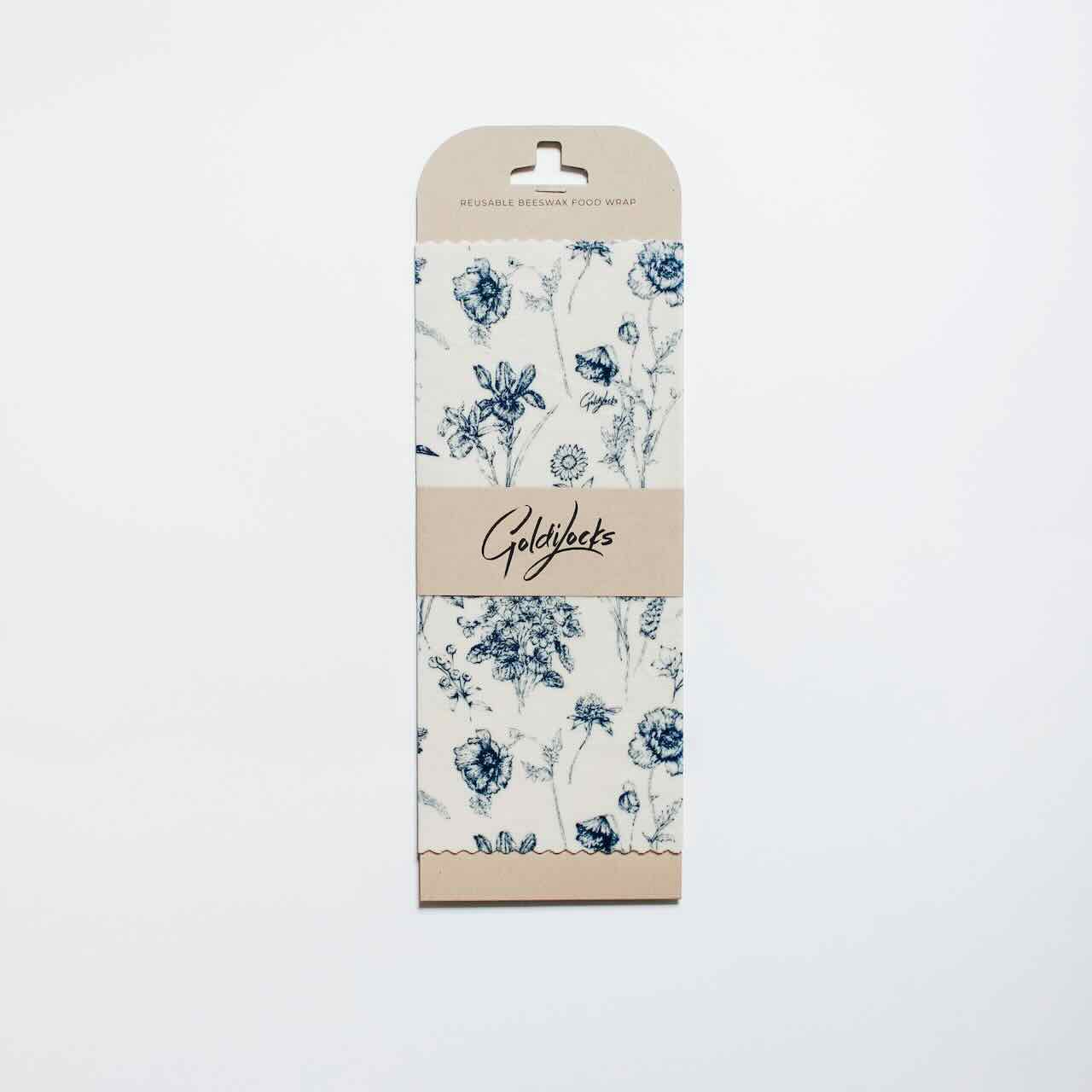 Beeswax Food Wraps: Vintage Botany Single Medium