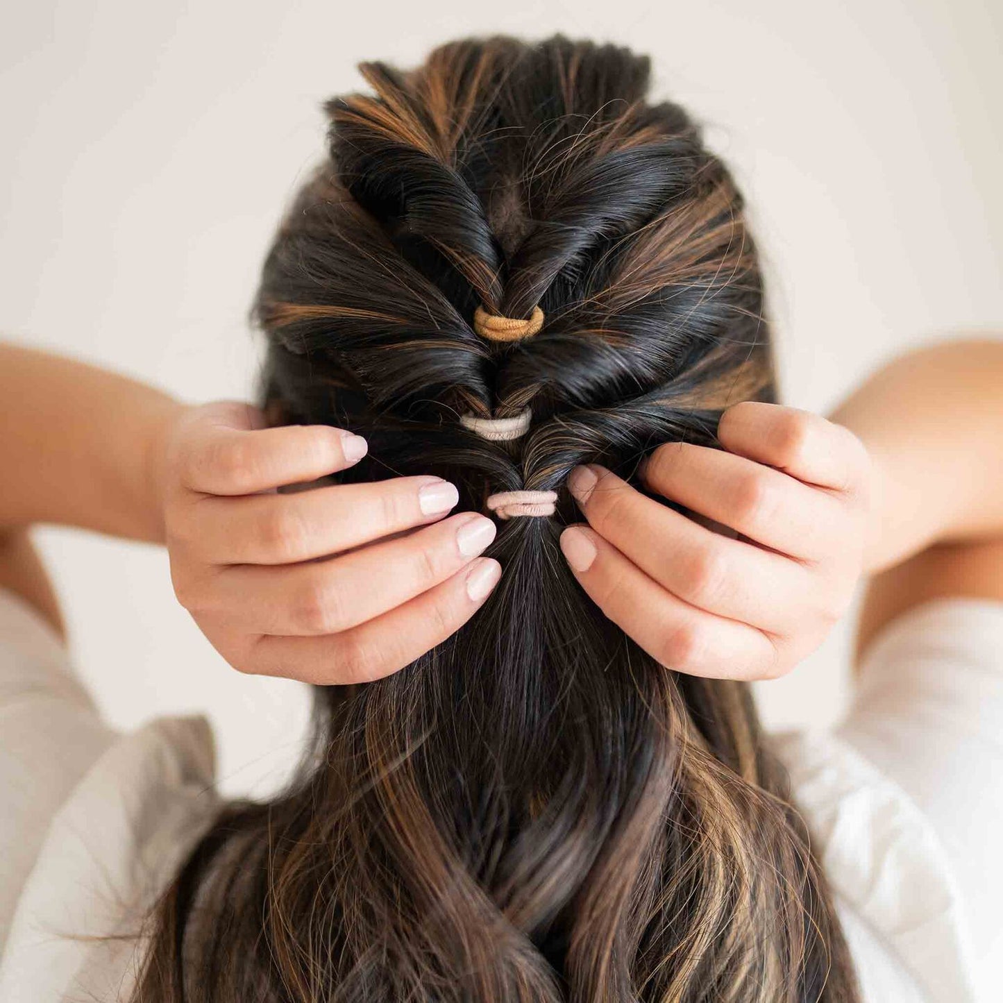 Plastic Free Round Mini Hair Ties (Set of 12)