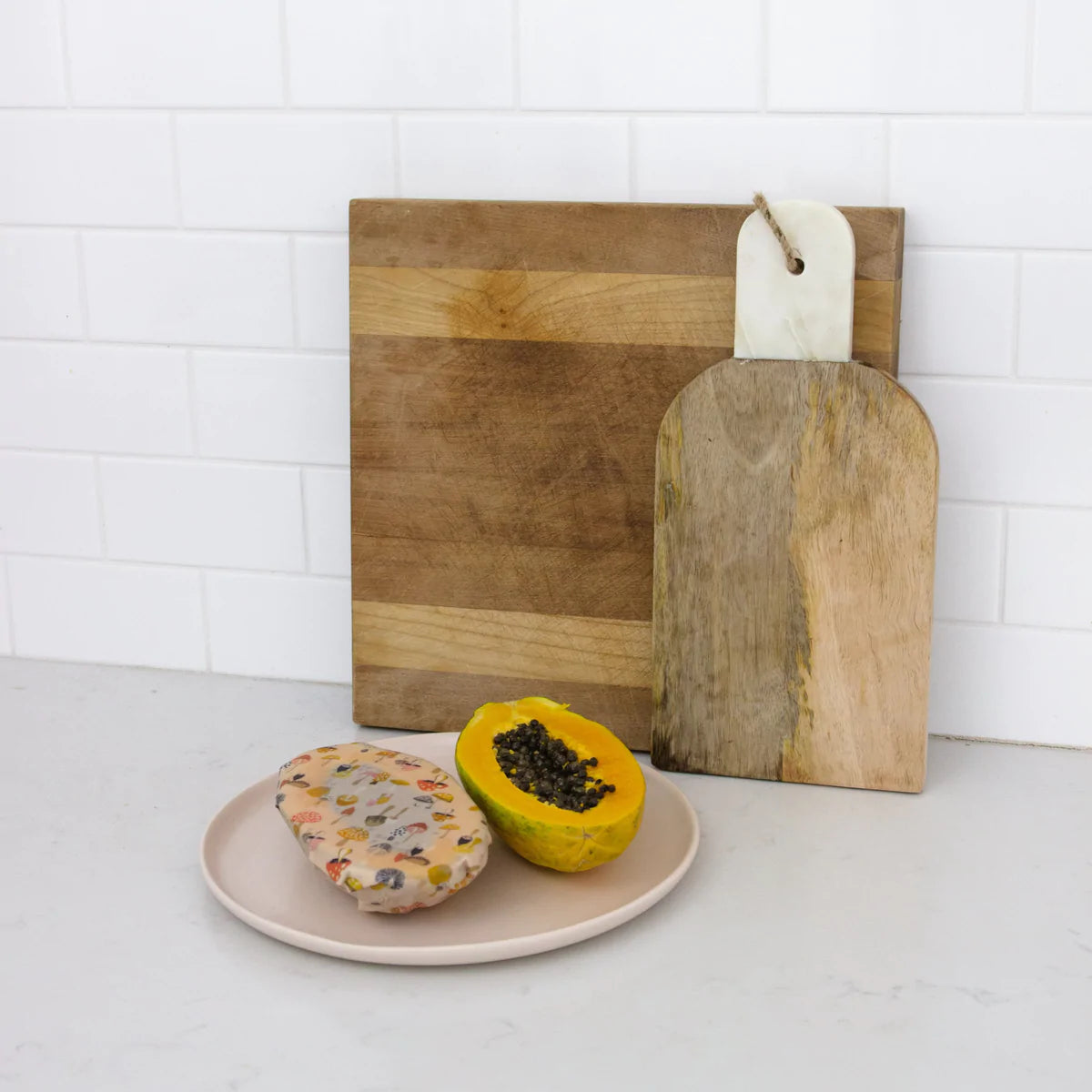 Beeswax Food Wraps: Mushrooms Single Medium