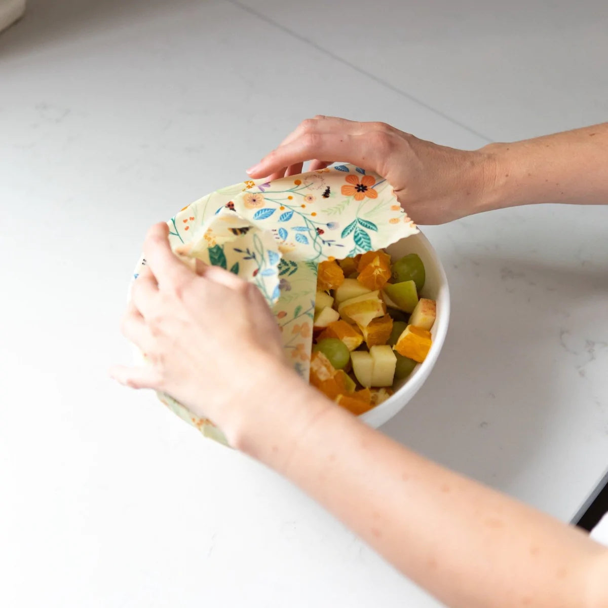 Beeswax Food Wraps: Pollinators Set of 3