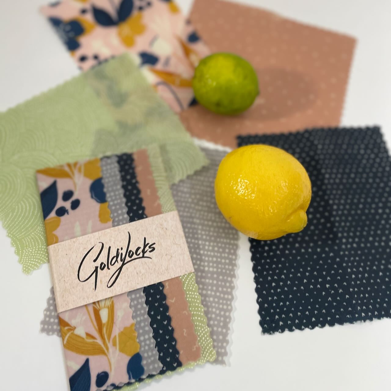 Beeswax Wraps Mini - Itty Bitty Bundle (Set of 5)