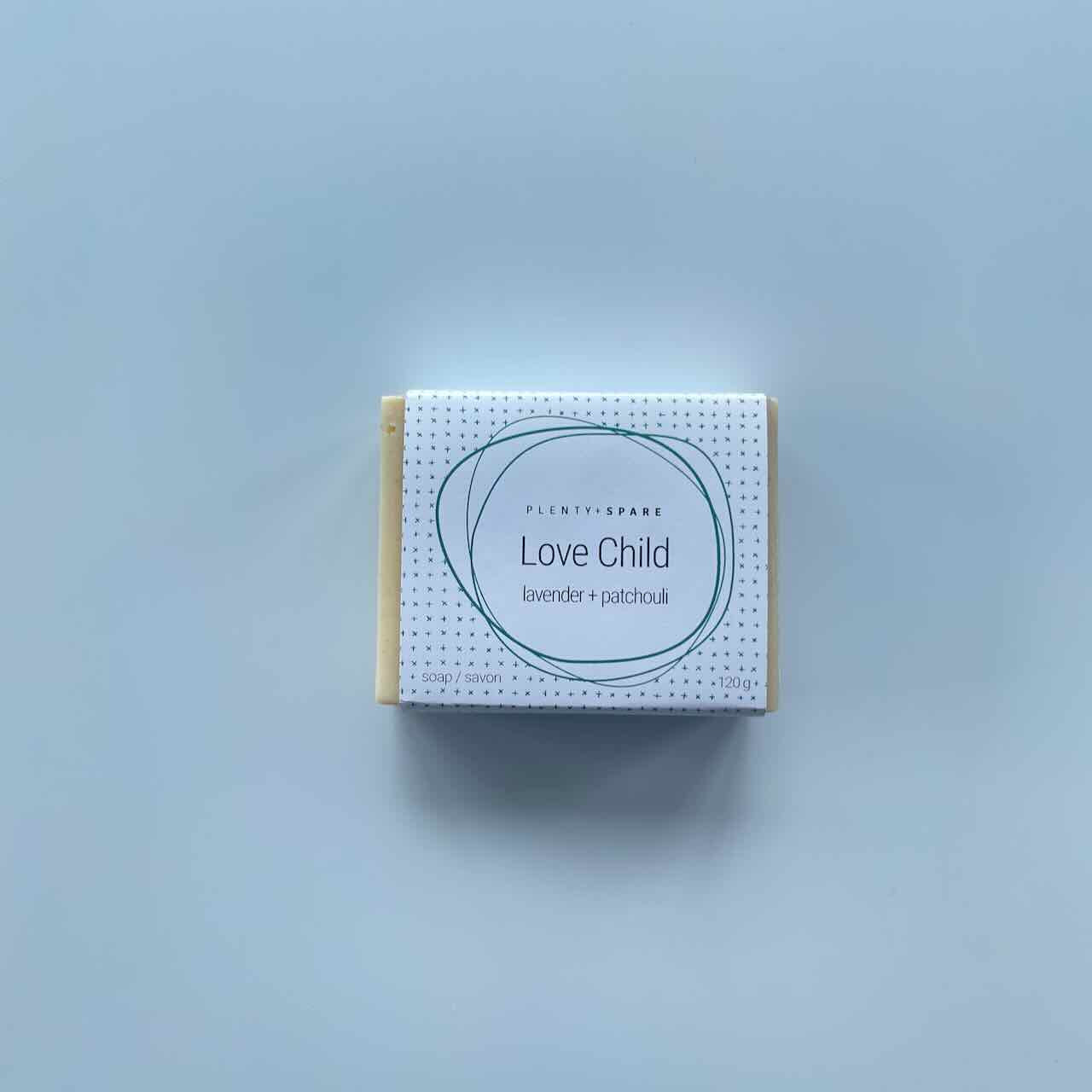 Body Soap Bar - Love Child (Lavender + Patchouli)