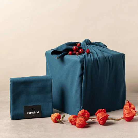 Furoshiki reusable gift wrapping cloths | organic cotton - Small