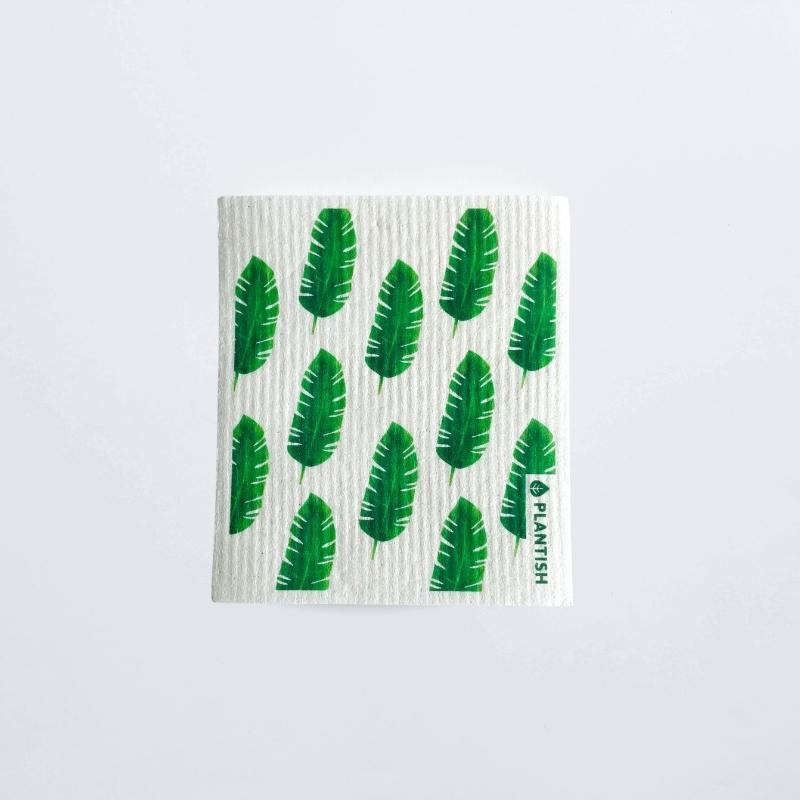 Swedish Dishcloths -  Leafy Greens