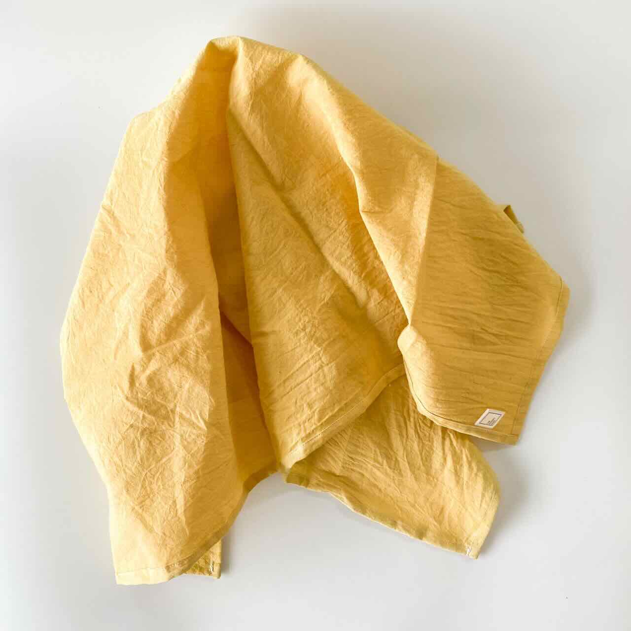 Furoshiki Reusable Gift Wrapping Cloth Large (29" x 29"): Dijon