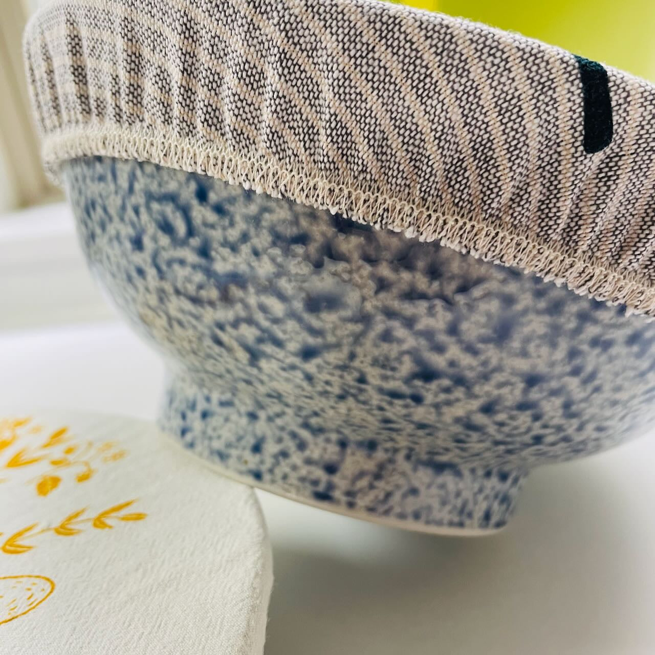Reusable Fabric Bowl Covers: Medium 8.5"