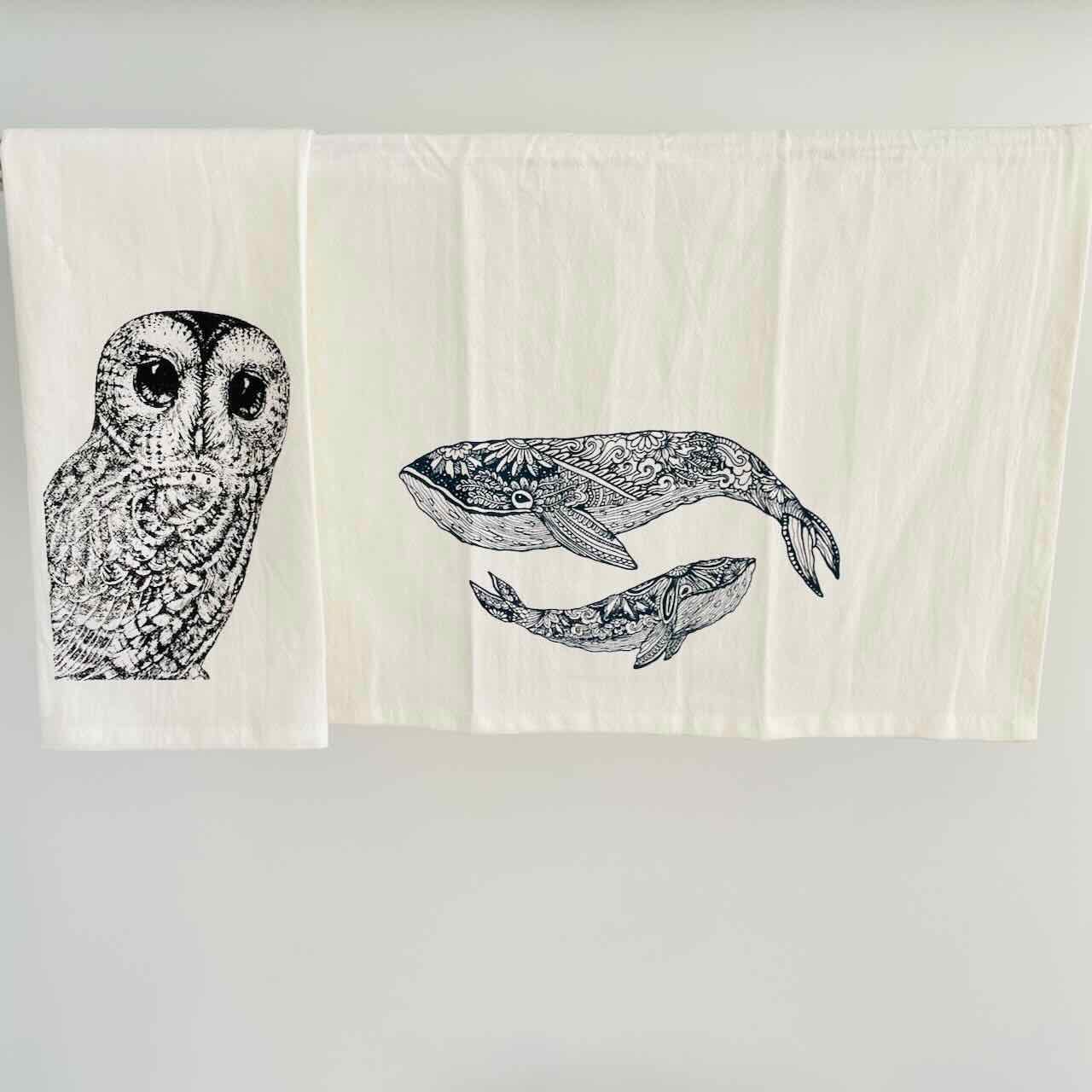 Organic Cotton Kitchen Tea Towel